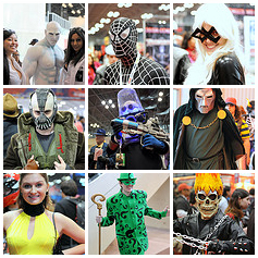 Cosplay at New York Comic Con 2013