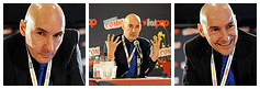 Grant Morrison at New York Comic Con 2012