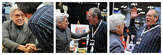 Jim Sternako and Dave Gibbons at New York Comic Con 2012