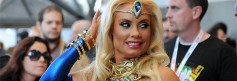 Coco Austin strolls through New York Comic Con