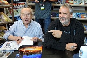 Jean-Claude Mézières and Luc Besson - New York Comic Con 2016.