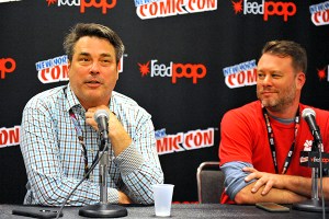 Joe Pruett and Mike Marts - New York Comic Con 2016. Photo by Ke