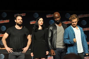 Marvel's The Defenders - New York Comic Con 2016. Photo by Kendall Whitehouse.