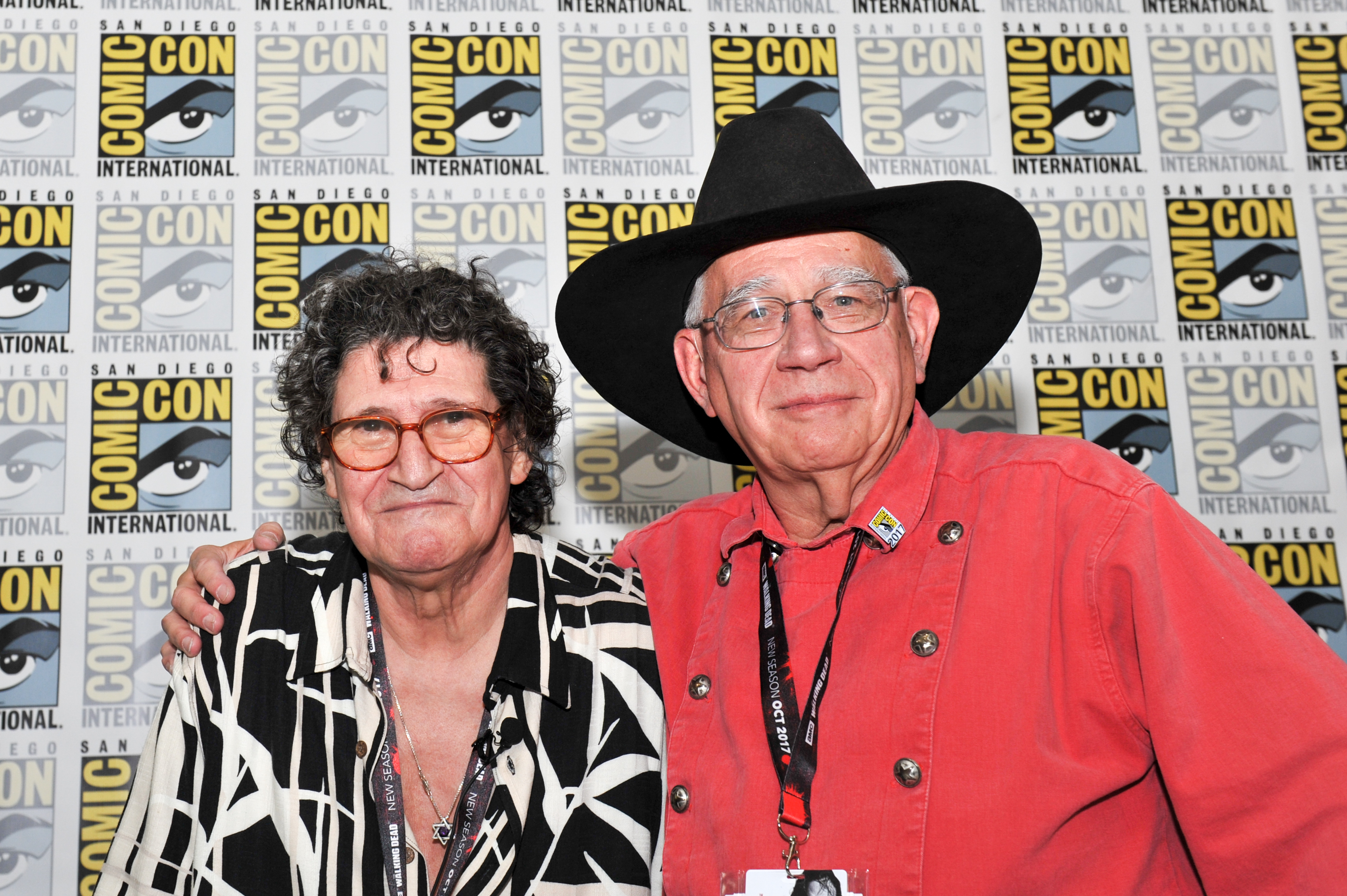 Barry-Ira-Geller-Mike-Royer-SDCC-2017-photo-by-Kendall-Whitehouse