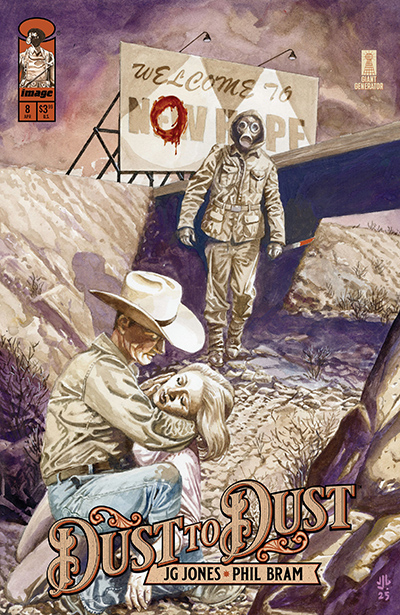 Dust to Dust #8 cover.